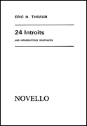 24 Introits SATB Vocal Score cover